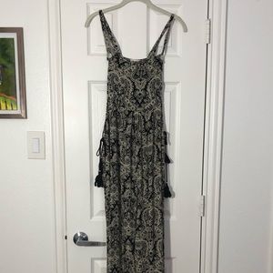 pattered jumpsuit